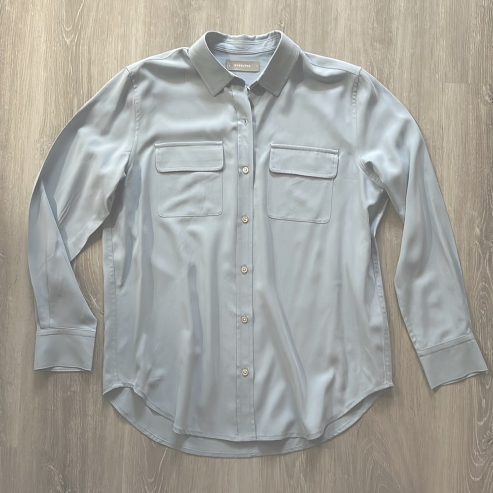 Everlane - The Utility Shirt in Washable Silk